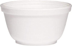 DART - Foam Bowls, 10 Ounces, Round - White - Industrial Tool & Supply