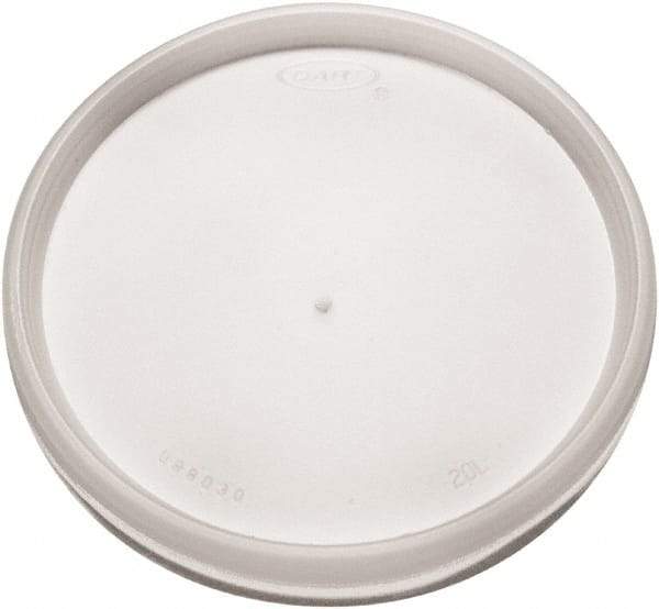 DART - Plastic Lids, for 8, 12, 16 oz Hot/Cold Foam Cups, Vented, 1000/Carton - Translucent - Industrial Tool & Supply