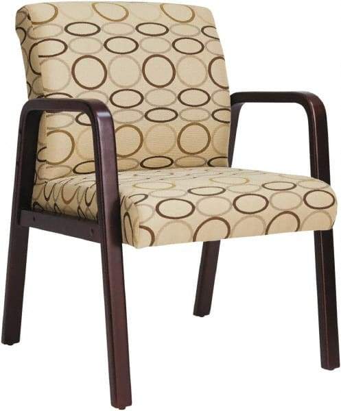 ALERA - Tan Fabric Guest Chair - 24" Wide x 33-1/4" High - Industrial Tool & Supply