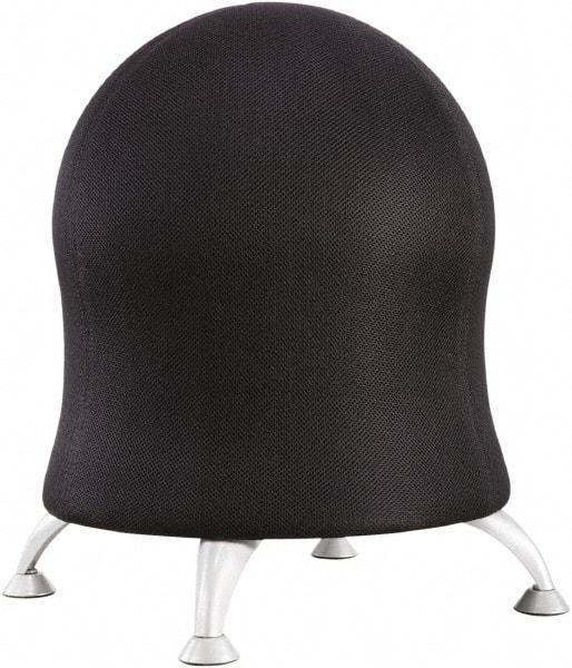 Safco - Black Nylon Ball Chair - 19" Wide x 23" High - Industrial Tool & Supply