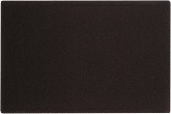 Quartet - 48" Wide x 36" High Cork Bulletin Board - Fabric, Black - Industrial Tool & Supply