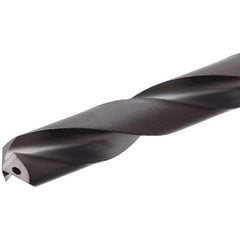 Iscar - 4.8mm 140° Solid Carbide Jobber Drill - TiAlN Finish, Right Hand Cut, Spiral Flute, Straight Shank, 74mm OAL, Standard Point - Industrial Tool & Supply
