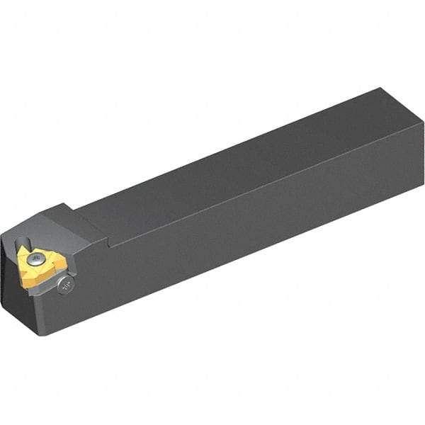 Vargus - External Thread, Right Hand Cut, 8mm Shank Width x 8mm Shank Height Indexable Threading Toolholder - 136.4mm OAL, 2ER Insert Compatibility, NL Toolholder, Series Standard - Industrial Tool & Supply