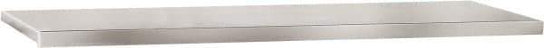 EXTREME TOOLS - Tool Box Stainless Steel Worktop - 55" Wide x 25" Deep x 1" High, For RX552512RCBK or RX552512RCBL Roller Cabinets - Industrial Tool & Supply