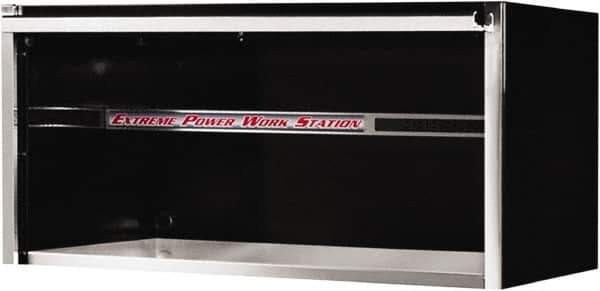EXTREME TOOLS - Tool Storage Workstation - 55" Wide x 30" Deep x 26-3/8" High, 11 Gauge Steel, Black - Industrial Tool & Supply