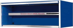 EXTREME TOOLS - Tool Storage Workstation - 72" Wide x 30" Deep x 26-3/8" High, 11 Gauge Steel, Blue - Industrial Tool & Supply