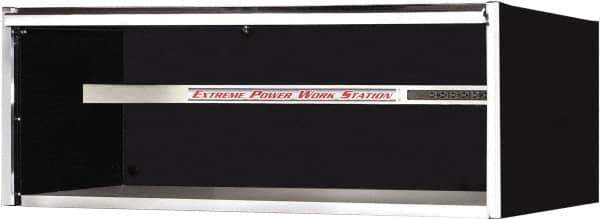 EXTREME TOOLS - Tool Storage Workstation - 72" Wide x 30" Deep x 26-3/8" High, 11 Gauge Steel, Black - Industrial Tool & Supply