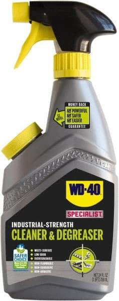 WD-40 Specialist - 24 oz Bottle Cleaner/Degreaser - Liquid, Biodegradable, Pleasant - Industrial Tool & Supply