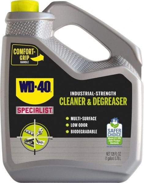 WD-40 Specialist - 1 Gal Bottle Cleaner/Degreaser - Liquid, Biodegradable, Pleasant - Industrial Tool & Supply