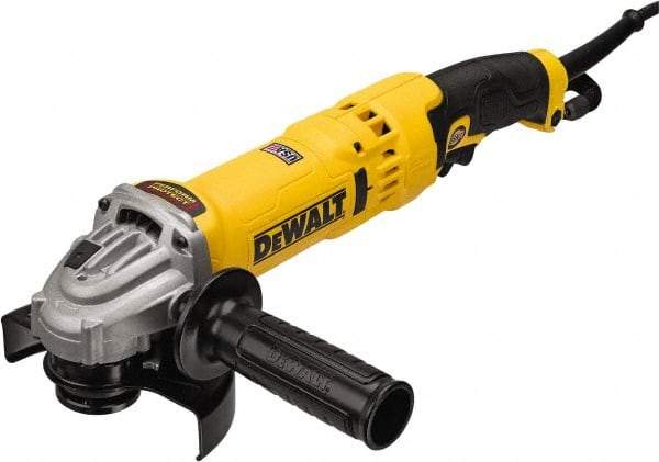 DeWALT - 4-1/2 & 5" Wheel Diam, 11,000 RPM, Corded Angle & Disc Grinder - 5/8-11 Spindle - Industrial Tool & Supply