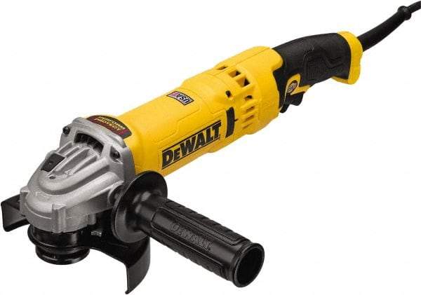 DeWALT - 4-1/2 & 5" Wheel Diam, 11,000 RPM, Corded Angle & Disc Grinder - 5/8-11 Spindle - Industrial Tool & Supply