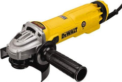 DeWALT - 4-1/2 & 5" Wheel Diam, 11,000 RPM, Corded Angle & Disc Grinder - 5/8-11 Spindle - Industrial Tool & Supply