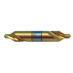 ‎#4 × 2-1/8″ OAL 82 Degree HSS Plain Combined Drill and Countersink TiN