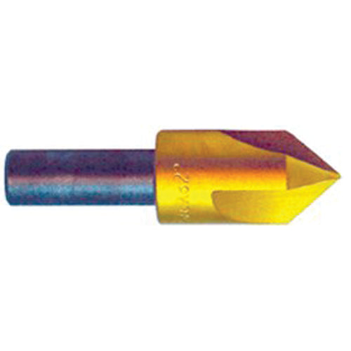 1/2 × 82 DEG HSS RH 3FL C RMR-TIN - Industrial Tool & Supply