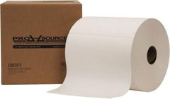 PRO-SOURCE - Dry Shop Towel/Industrial Wipes - Jumbo Roll, 12" x 12" Sheet Size, White - Industrial Tool & Supply