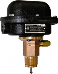 McDonnell & Miller - 300 psi, Brass Housing, Adjustable Paddle Flow Switch - 7.7 Flow Set Point, 35,004 Flow Point cc/min, 4.8 to 998 GPM, 120/240 Voltage, 1-1/4 Inch Thread Size - Industrial Tool & Supply