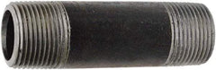 Value Collection - Schedule 160, 1" Diam x 8" Long Black Pipe Nipple - Threaded - Industrial Tool & Supply