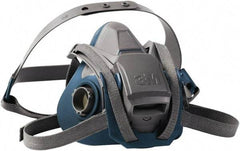 3M - Series 6500, Size L Half Mask Respirator - 4-Point Suspension, Bayonet Connection - Industrial Tool & Supply