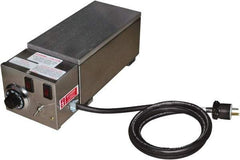 Valad Electric Heating - 12" Long x 6 Wide x 6" High, 220 Volt Hot Plate - 100 to 550°F, 1 Burner, Aluminum Plate, 1000 Watt, 4 Amps, 304 Stainless Steel Base - Industrial Tool & Supply