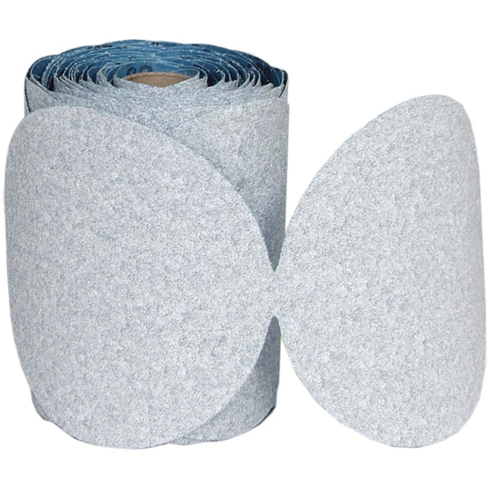 Norton - 6" Diam, 600 Grit Ceramic Adhesive PSA Disc - Industrial Tool & Supply