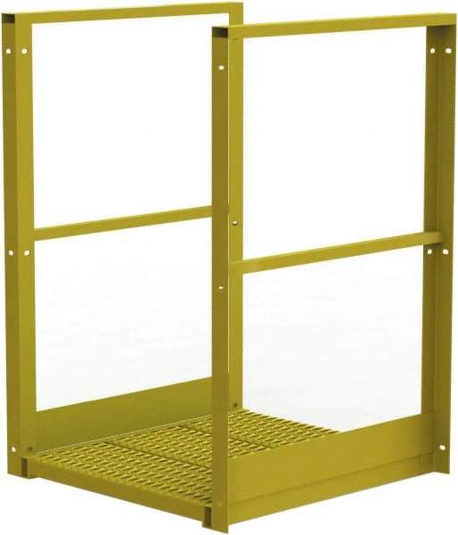 TRI-ARC - 44" Bridge Span - Crossover, 1,000 Lb Capacity, 44" Platform Height, 30" Base Width x 30" Base Depth, Perforated Tread - Industrial Tool & Supply
