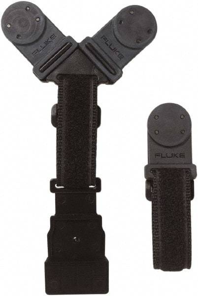 Fluke - Black Electrical Test Equipment Hanger Strap Kit - Use with Fluke 1730 Energy Loggers - Industrial Tool & Supply