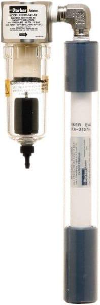 Parker - 0.6 CFM, 4 Cubic Ft. Electrical Enclosure Cabinet Dryer - For Use with 0 to 4 Cubic Ft. Cabinet Size Range - Industrial Tool & Supply