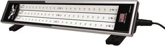 O.C. White - 24 VDC, 36 Watt, Linear Machine Light - Direct Mount, Magnetic Mount, 12 Ft. Cord, IP67, 19 Inch Tube, Integrated Ballast, Black - Industrial Tool & Supply