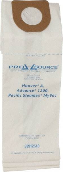 PRO-SOURCE - Meltblown Polypropylene & Paper Vacuum Bag - For Hoover A, Advance 1200 Vac & Pacific Steam MyVac - Industrial Tool & Supply