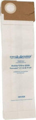 PRO-SOURCE - Meltblown Polypropylene & Paper Vacuum Bag - For Nobles Ultra Glide V-DMU-15, Tennant 3110 & 3120 - Industrial Tool & Supply
