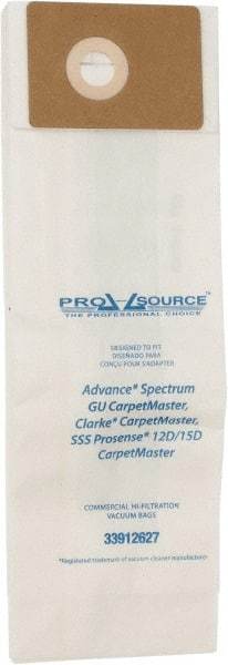 PRO-SOURCE - Meltblown Polypropylene & Paper Vacuum Bag - For Karcher/Tornado Models: CV30/1 & CV38/1 & CV48/2 Upright & NSS Pacer Models 112 - 115UE - Industrial Tool & Supply