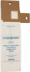 PRO-SOURCE - Meltblown Polypropylene & Paper Vacuum Bag - For Eureka LiteSpeed Models 5700-5739 & 5800-5839 & Powr-Flite PF82HF Uprights - Industrial Tool & Supply