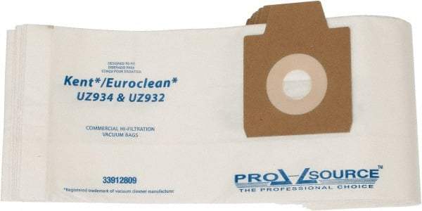 PRO-SOURCE - Meltblown Polypropylene & Paper Vacuum Bag - For Euroclean UZ934 & UZ932 Canisters - Industrial Tool & Supply