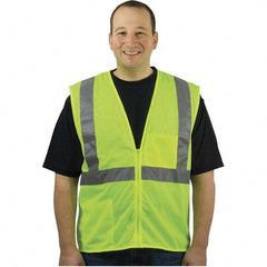 PIP - Size S Yellow Mesh General Purpose High Visibility Vest - Industrial Tool & Supply