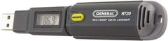 General - -4 to 158°F, 10 to 90% Humidity Range, Temp Recorder - Industrial Tool & Supply