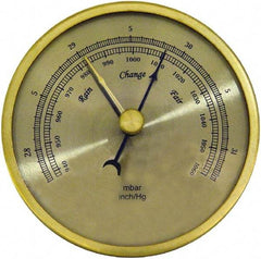 General - Inches of Hg/mbar Scale, Barometer - Industrial Tool & Supply
