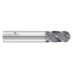 3/4 Dia. x 4 Overall Length 4-Flute Square End Solid Carbide SE End Mill-Round Shank-Center Cut-FC18 - Industrial Tool & Supply