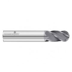 3/4 Dia. x 4 Overall Length 4-Flute Square End Solid Carbide SE End Mill-Round Shank-Center Cut-FC18 - Industrial Tool & Supply