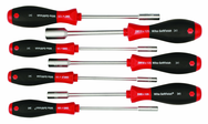 7 Piece - 5.0 - 13.0mm - SoftFinish® Cushion Grip Metric Nut Driver Set - Industrial Tool & Supply