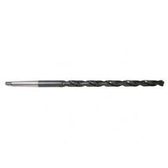 25.25mm Dia. - Cobalt 3MT GP Taper Shank Drill-118° Point-Surface Treated - Industrial Tool & Supply