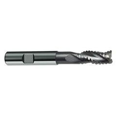 3mm Dia. - 57mm OAL - 3 FL Variable Helix Bright Carbide End Mill - Industrial Tool & Supply