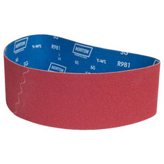4″ × 36″ SG R981 Narrow Belt 60 Grit Ceramic Aluminum Oxide - Industrial Tool & Supply