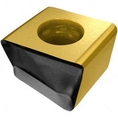 Iscar - HTP LNMT0604 ER Grade IC808 Carbide Milling Insert - TiAlN/AlTiN/TiN Finish, 0.269" Thick, 0.024" Corner Radius - Industrial Tool & Supply