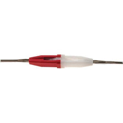 Made in USA - Pin Extraction Tools - RED/WHITE INSERT/EXTRACTION TOOL - Industrial Tool & Supply