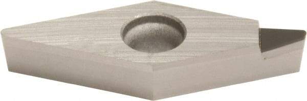 Sumitomo - NF-VCMX333 Grade DA1000 Polycrystalline Diamond (PCD) Turning Insert - 35° Diamond, 3/8" Inscr Circle, 3/16" Thick, 3/64" Corner Radius - Industrial Tool & Supply