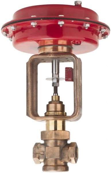 Parker - 250 Max psi Proportional Control Pressure Reducing Valve - 3/4" Female-NPT Connection, 13-1/2" High x 9-1/2" Wide, 3 to 23 psi Reduced Pressure Range - Industrial Tool & Supply