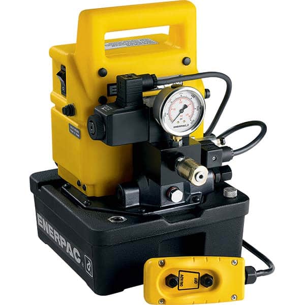 Enerpac - Power Hydraulic Pumps & Jacks Type: Electric Pressure Rating (psi): 10000 - Industrial Tool & Supply