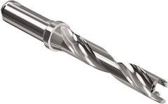 Seco - 15 to 15.99mm Diam, 5xD, 80mm Max Depth, 5/8" Shank Diam, 3.551" Flute, 6.031" OAL, Replaceable Tip Drill - SD405 Toolholder, Series Crownloc Plus - Industrial Tool & Supply