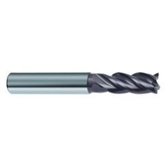 20mm Dia. - 104mm OAL - 3 FL Variable Helix Bright Carbide End Mill - Industrial Tool & Supply