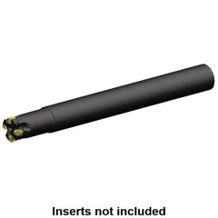 Kennametal - 3/4" Cutting Diam, 3/4" Shank Diam, Straight Shank Indexable Copy End Mill - 3 Inserts, XPLT0603 Insert, C7792VXP06CA.75Z3R6.1 Toolholder - Industrial Tool & Supply